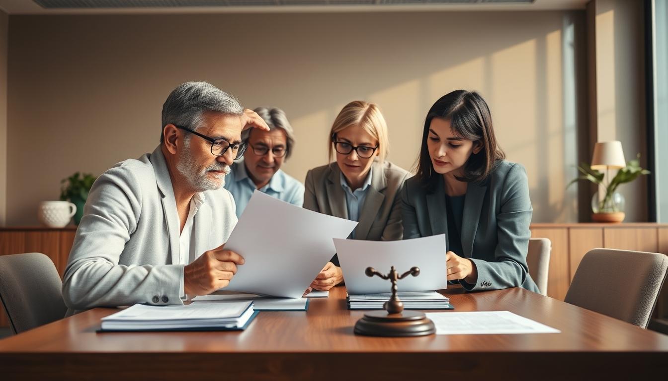 Family legal discussion support